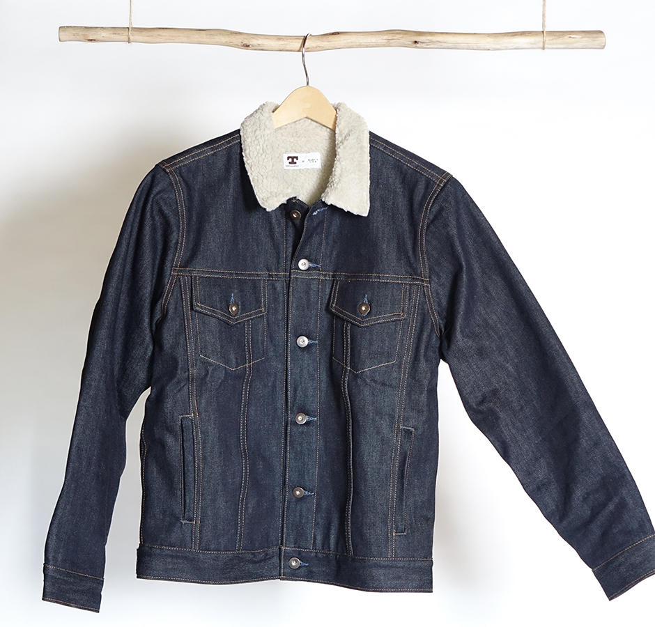 sherpa lined jean jacket