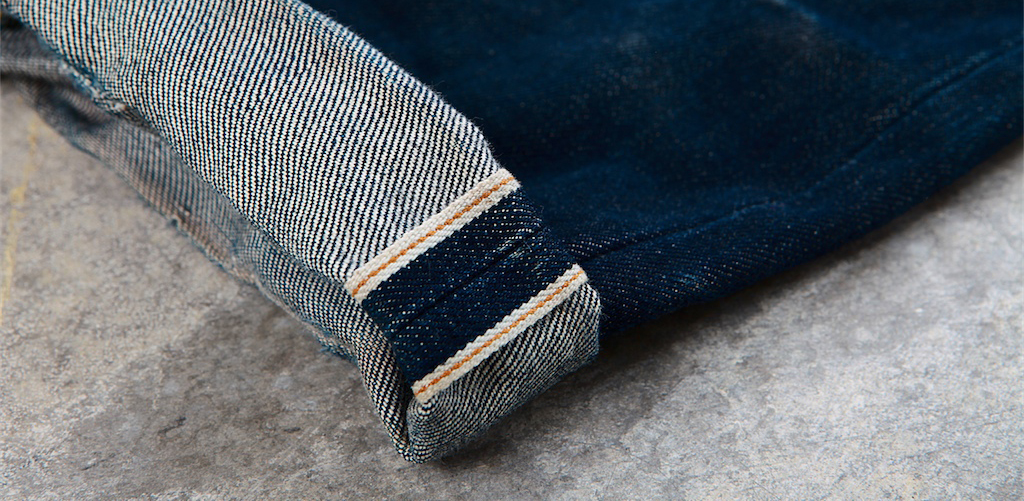 raw cuff jeans